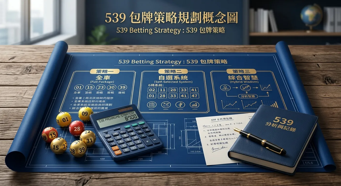 2026 今彩539包牌策略：高效包牌法與實戰經驗分享
