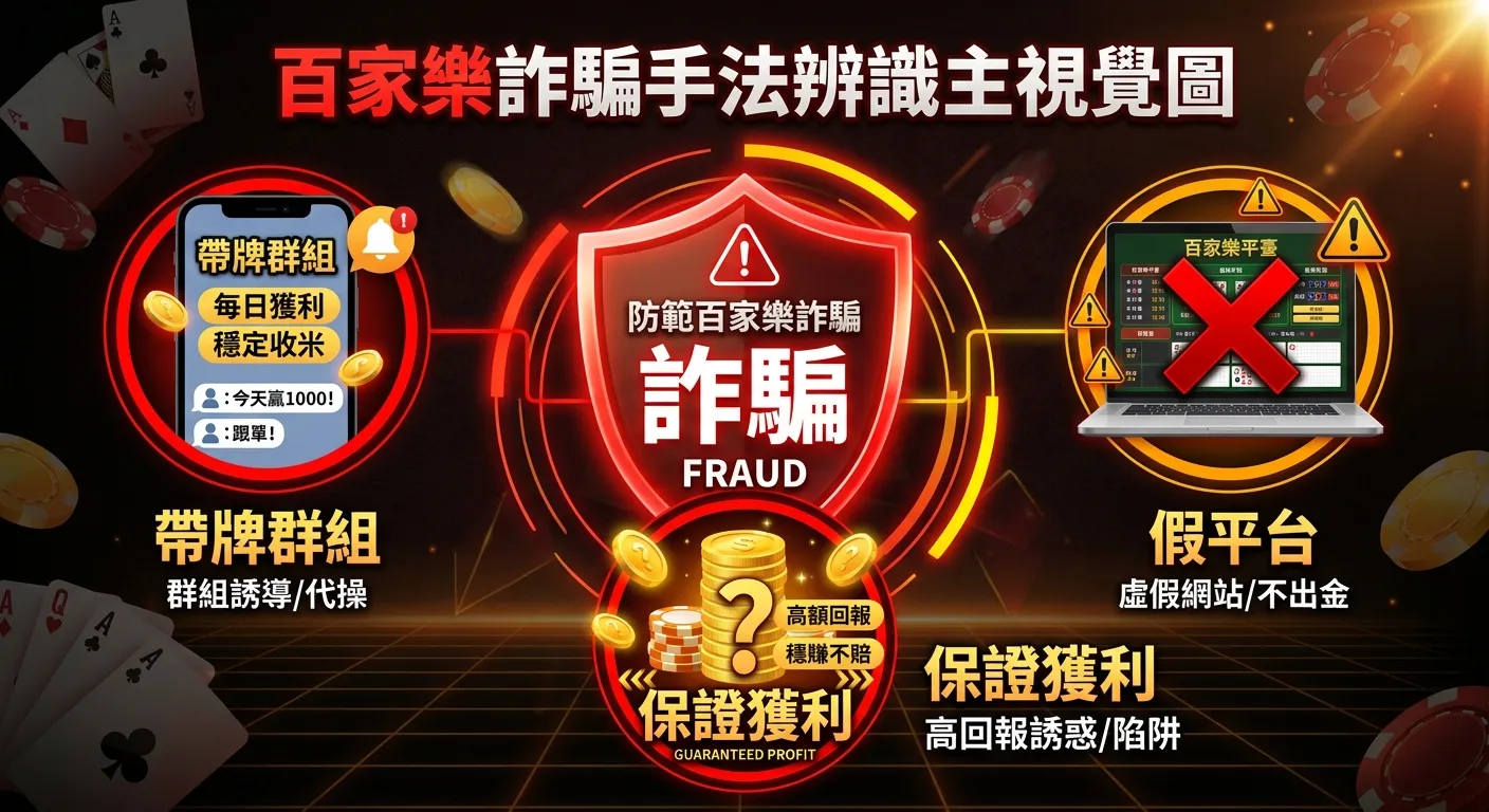 2026 百家樂詐騙手法全公開：PTT、Dcard 受害案例與防範教戰
