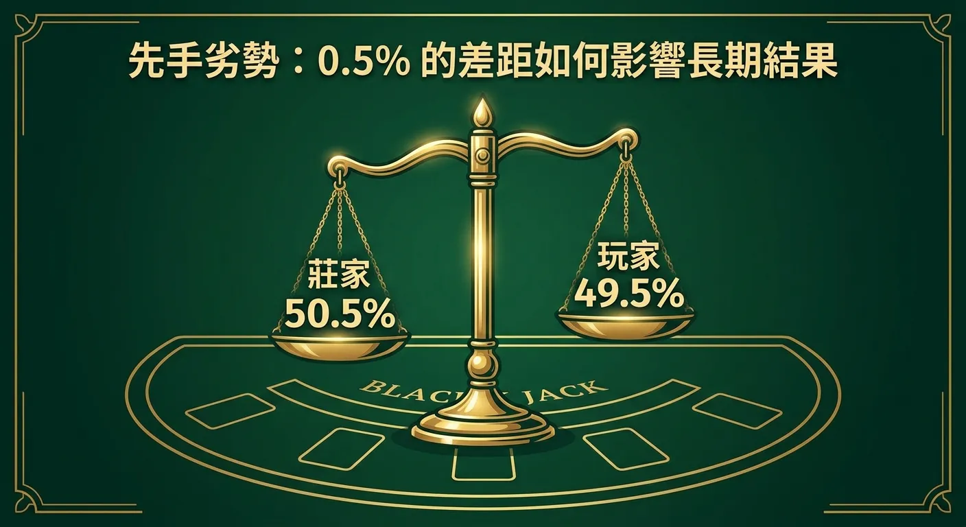 2026 二十一點莊家優勢解析：勝率、賠率與提高贏面的科學方法