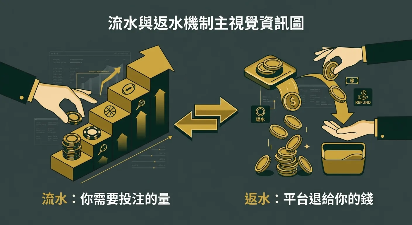 2026 娛樂城返水與流水完整攻略：洗碼量、流水倍數、有效投注一次搞懂