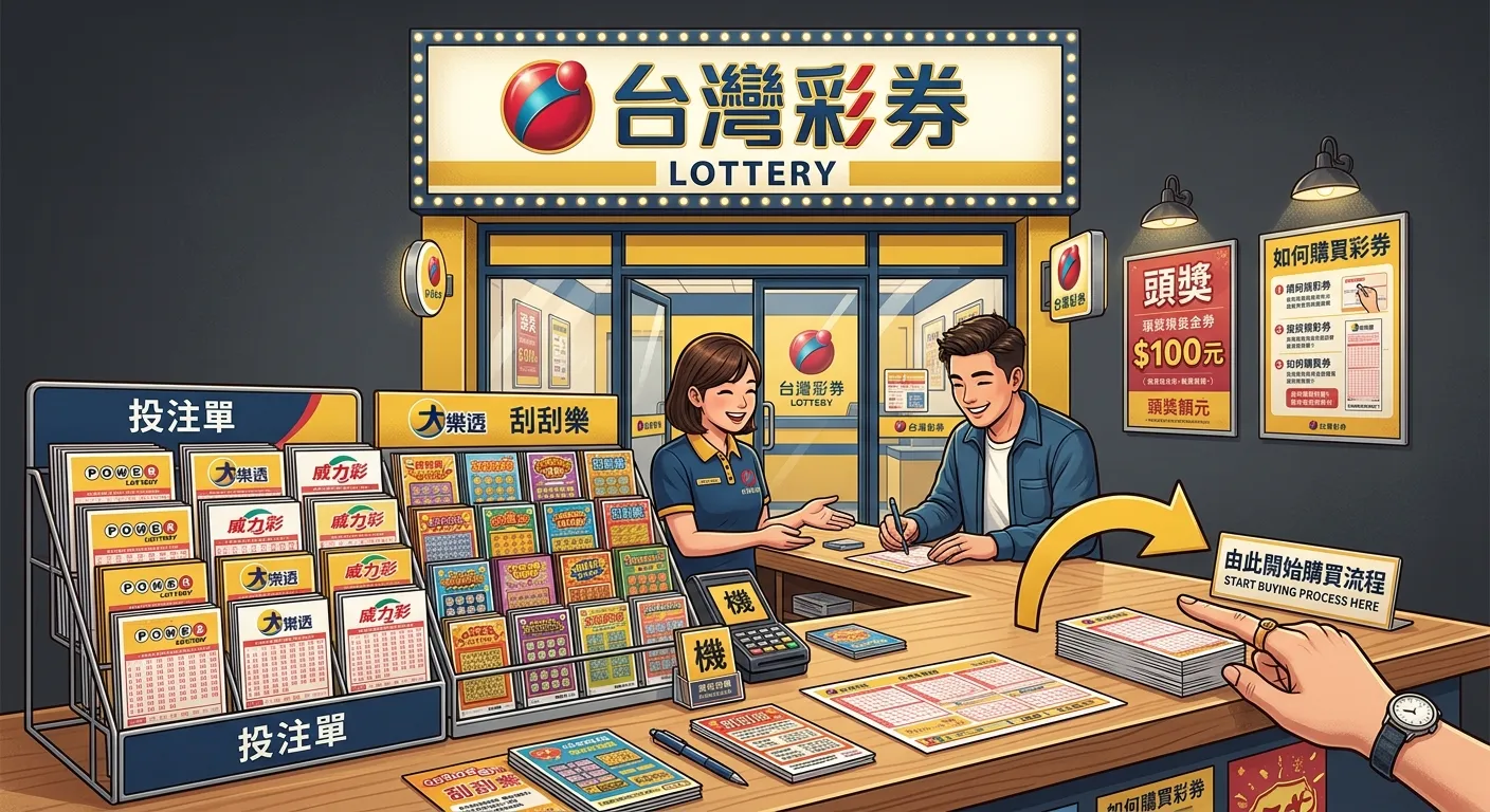 2026 彩票怎麼買？台灣彩票行、彩票店購買指南與新手完整入門