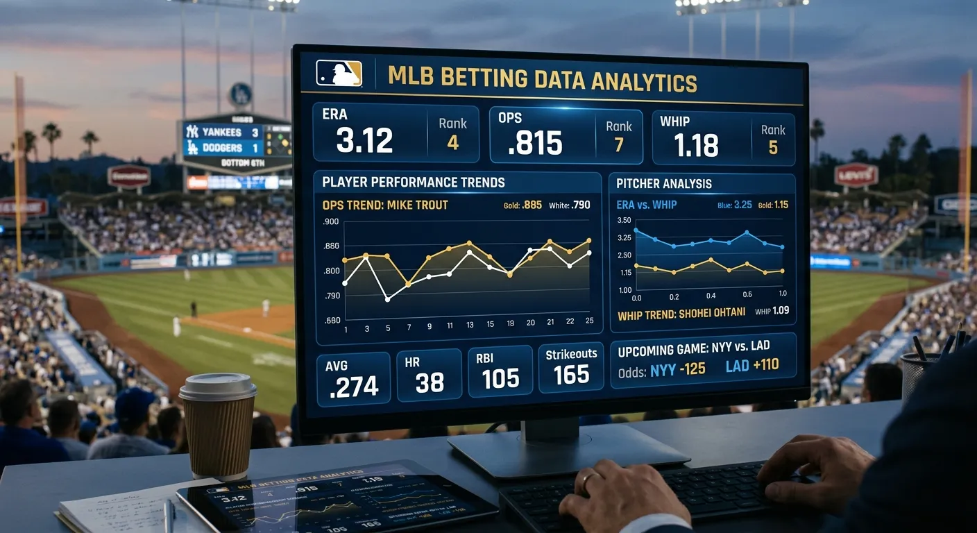 MLB 運彩分析攻略｜2026 先發投手、打擊數據與賽程分析完整教學
