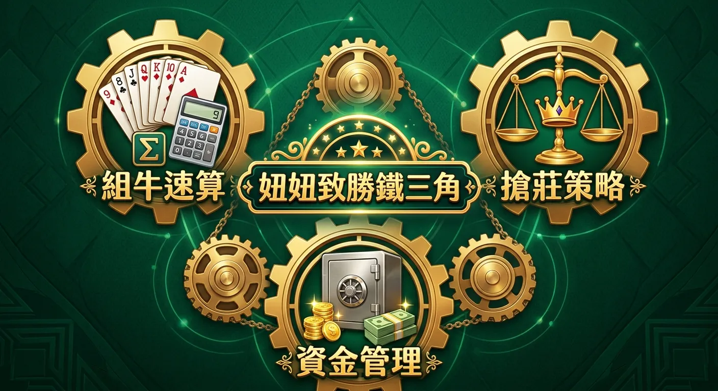 2026 妞妞技巧全攻略：組牛速算、搶莊策略與資金管理心法