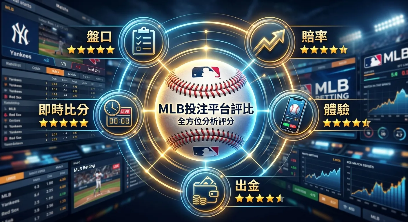 玩運彩 MLB 平台推薦｜2026 盤口、賠率與即時比分體驗評比