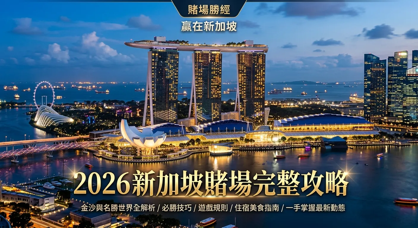 2026 新加坡賭場完整攻略：金沙與聖淘沙入場規定、遊戲種類與實用資訊